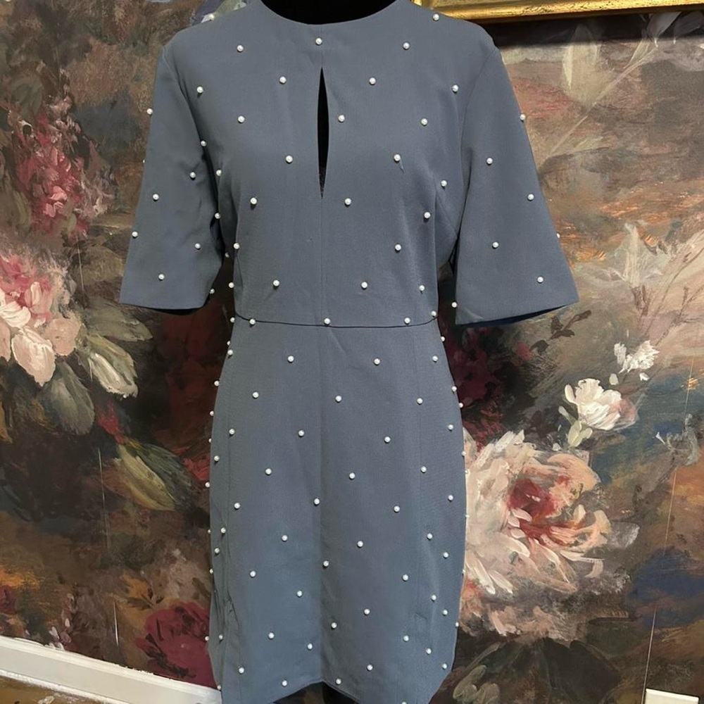 Topshop Mini Pearl Dress
